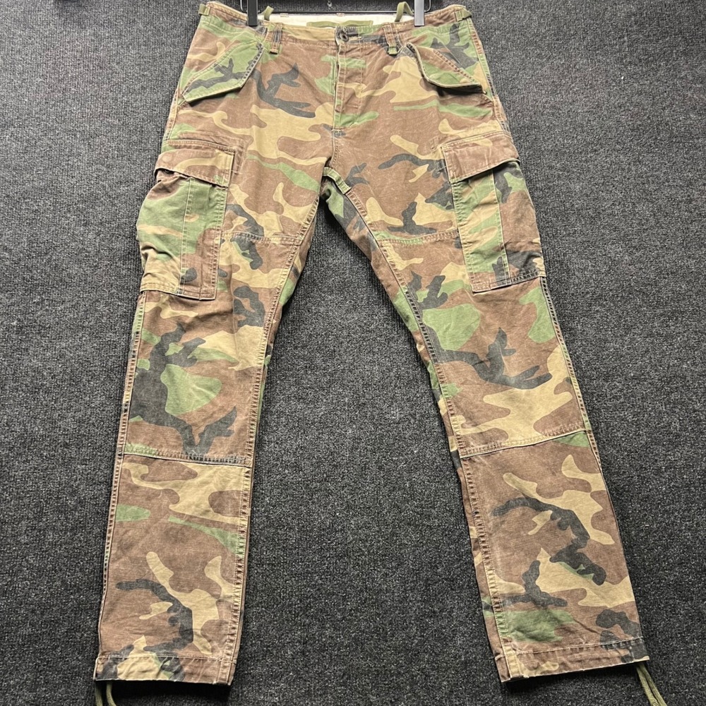 Polo Ralph Lauren Surplus Div Mountain Trousers Camo Cargo Pants 32x32 Mens